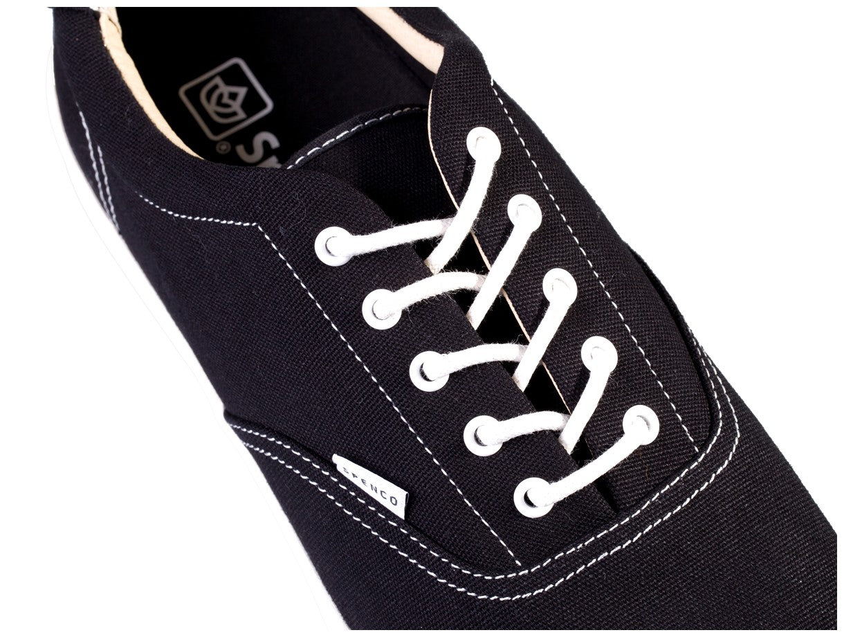 Spenco Pier Men's Supportive Sneaker - Black - Strap