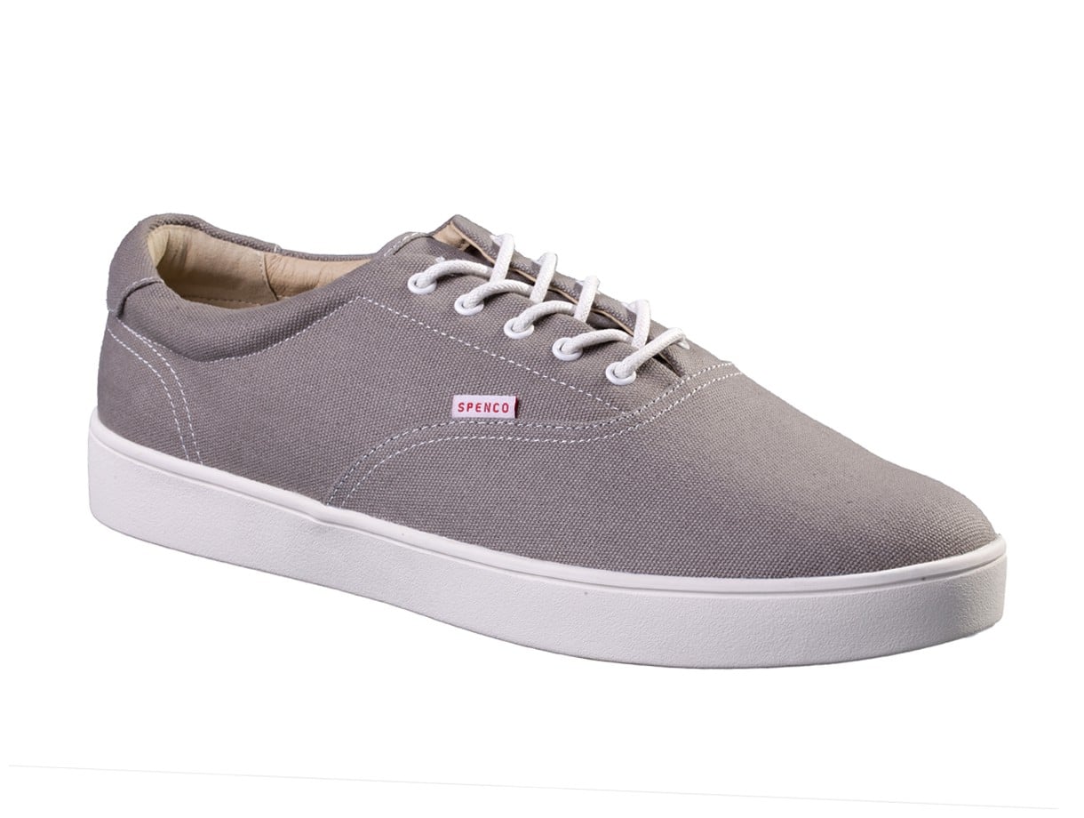Spenco Pier Men's Supportive Sneaker - Grey - Pair