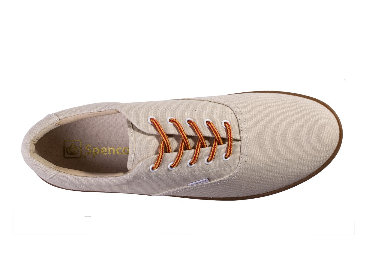 Spenco Pier Men's Supportive Sneaker - Natural - Swatch