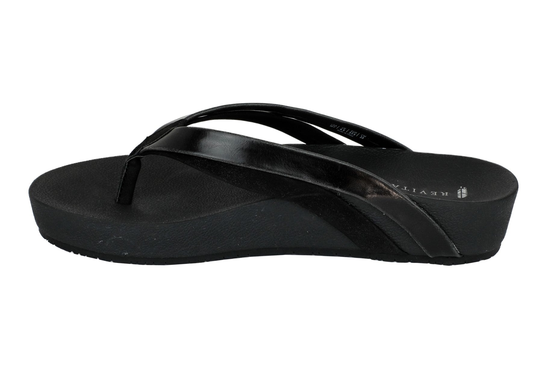 Revitalign Sandy Seas Platform Women's Orthotic Sandal - Black 3