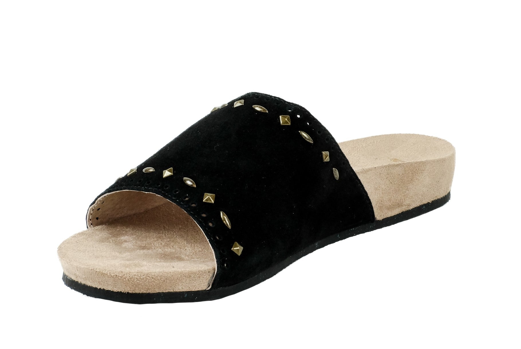Revitalign Sofia Stud Women's Slip-on Slide Sandal - Black 7