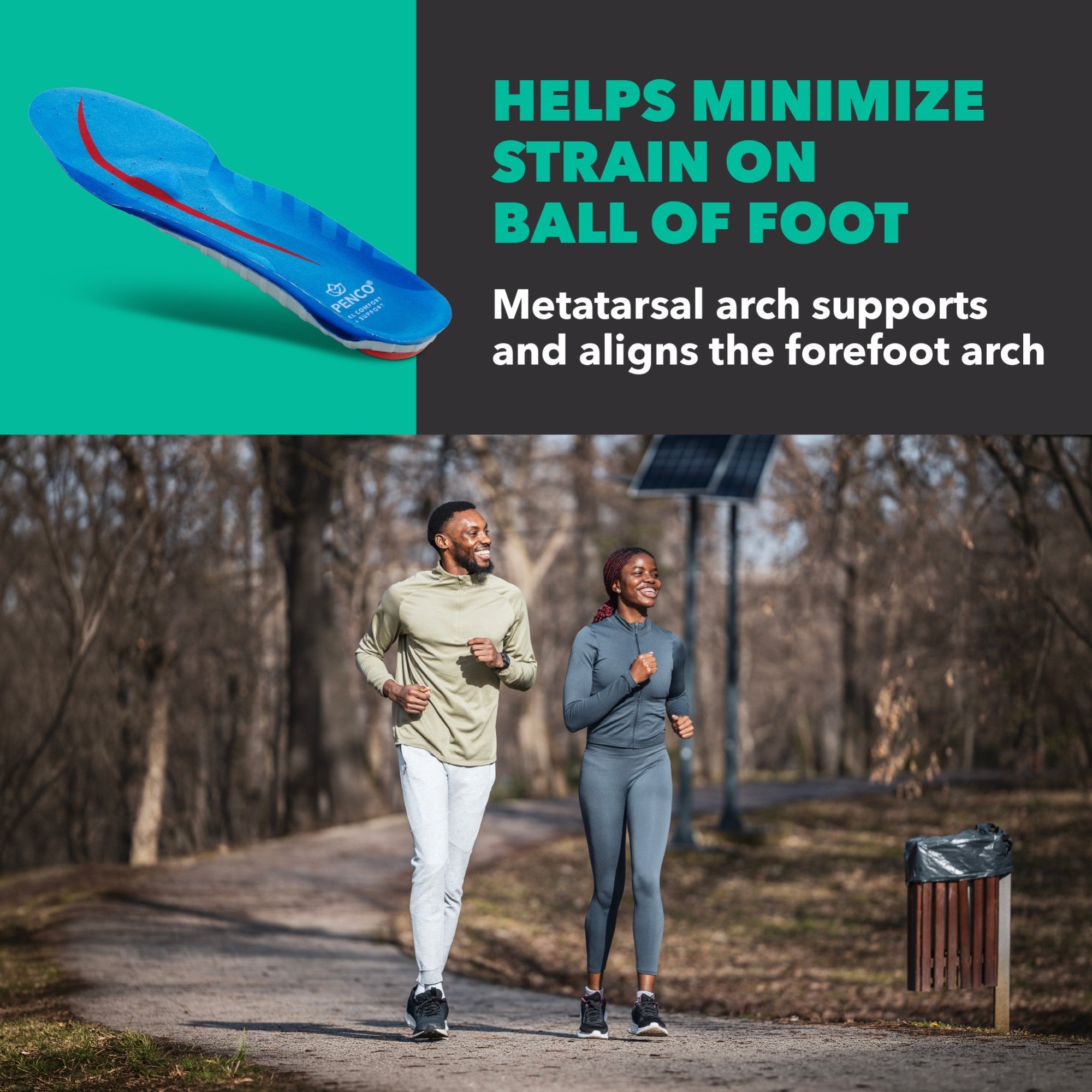 Spenco Gel Comfort + Support Insole - Feature Detail - 6