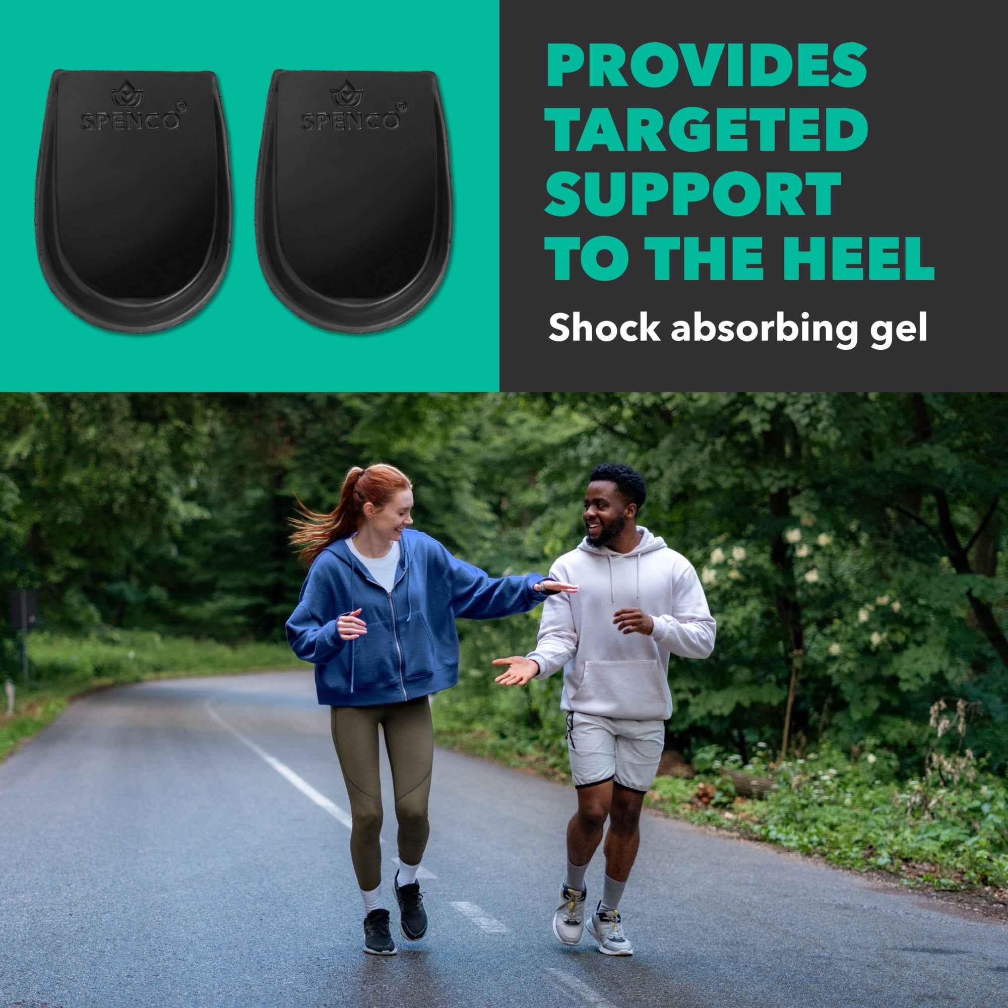 Spenco Gel Heel Cups Footcare Supportive Gel Heel Cups - Product View - 3