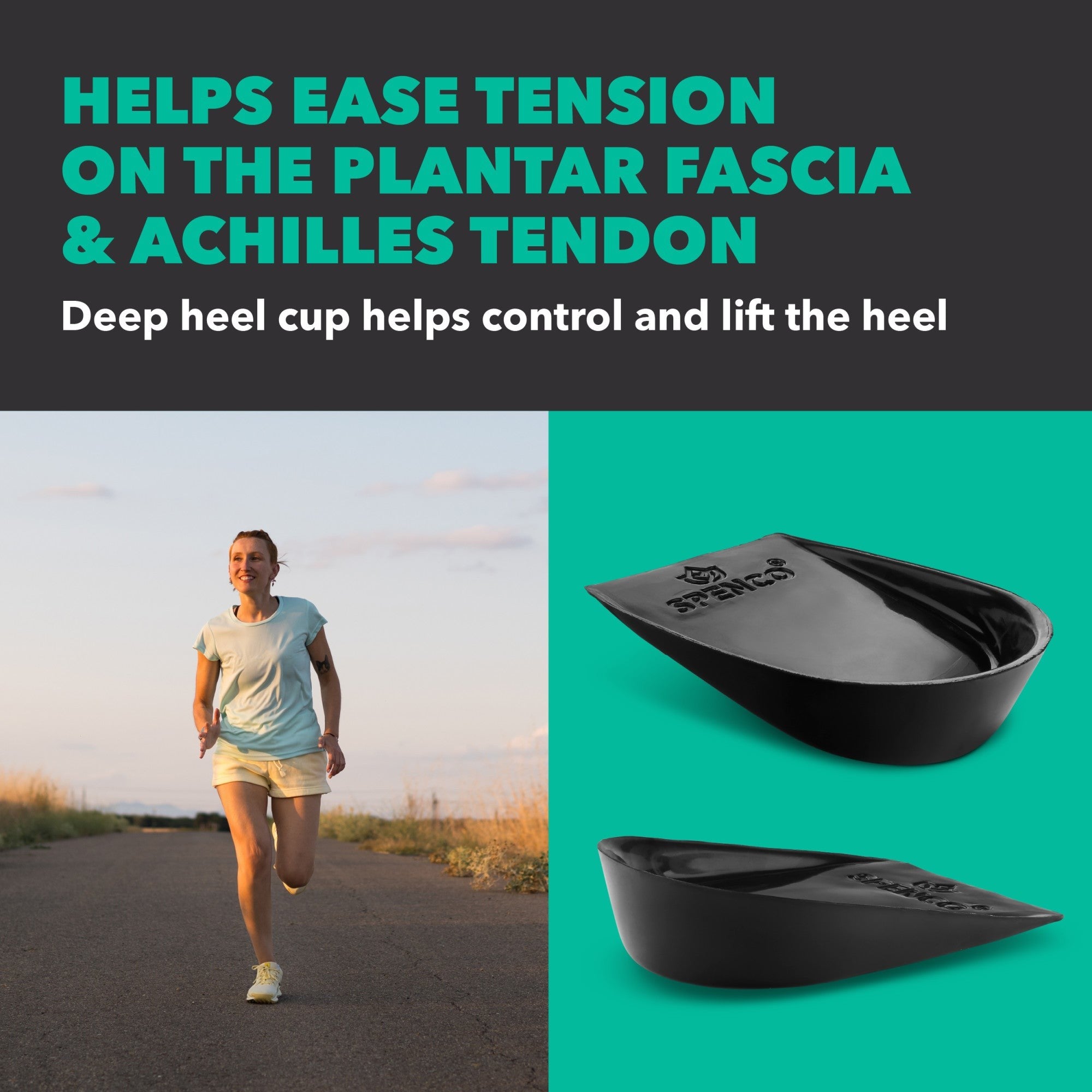 Spenco Gel Heel Cups Footcare Supportive Gel Heel Cups - Product View - 5