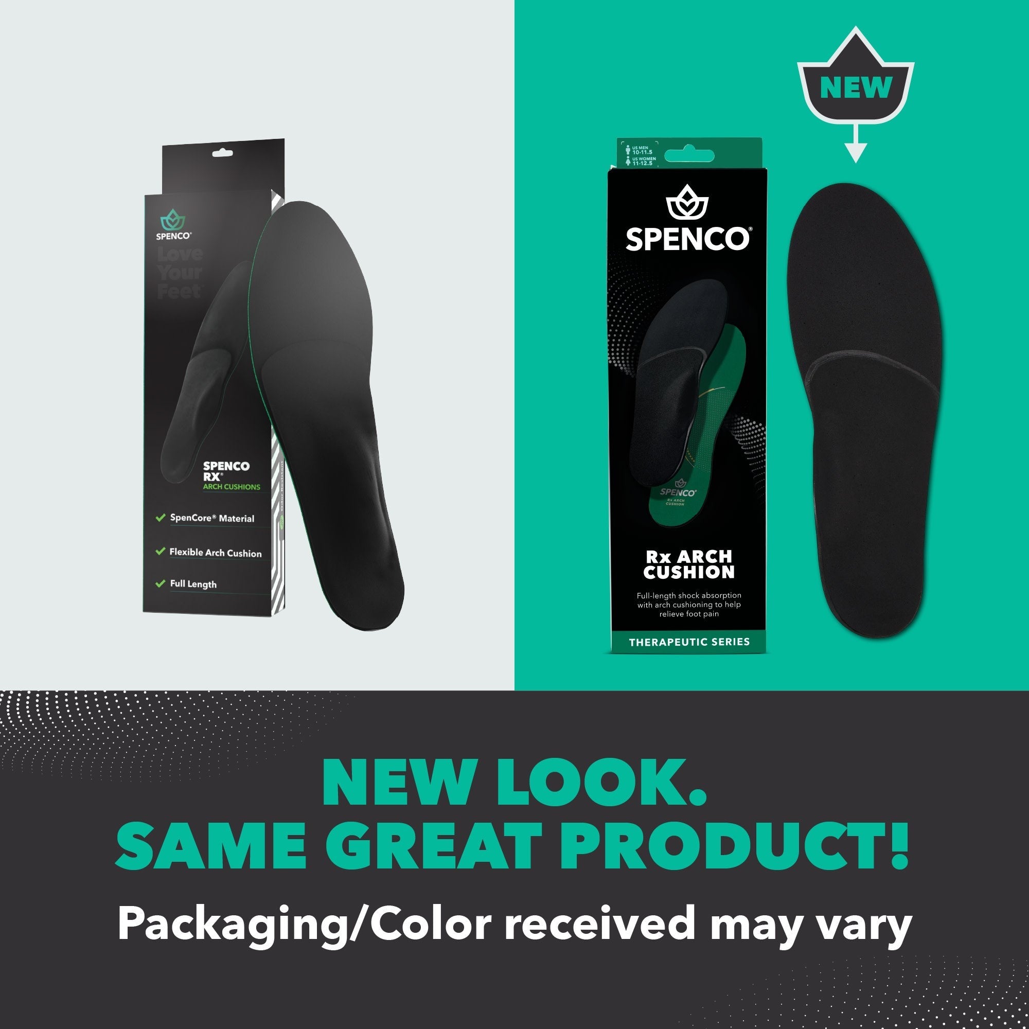 Spenco RX Arch Cushion Insole - Lifestyle - Feature Detail - 1