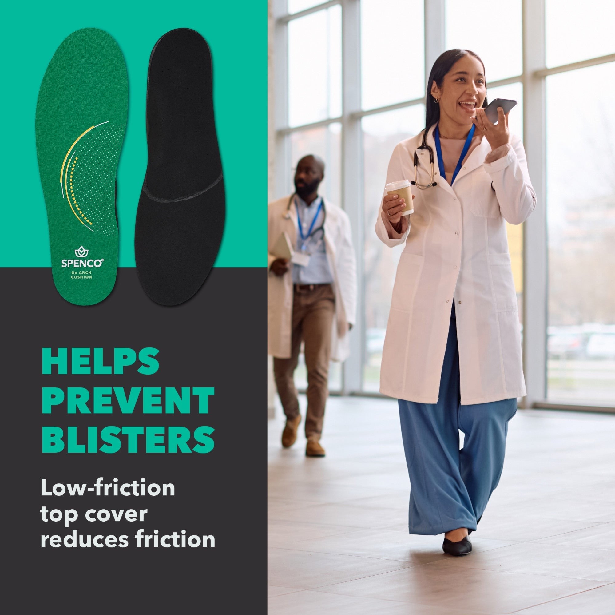 Spenco RX Arch Cushion Insole - Lifestyle - Feature Detail - 4