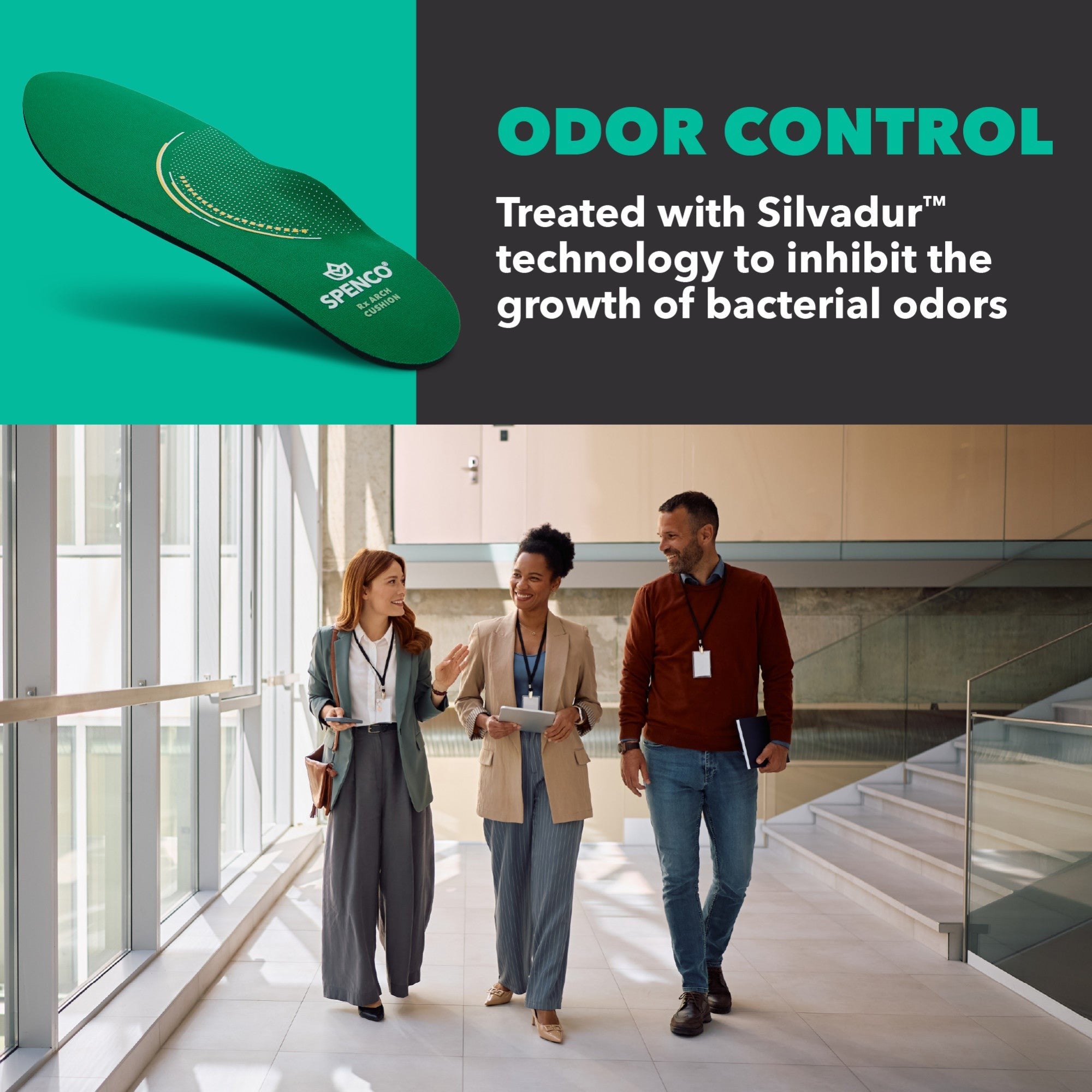 Spenco RX Arch Cushion Insole - Lifestyle - Feature Detail - 5