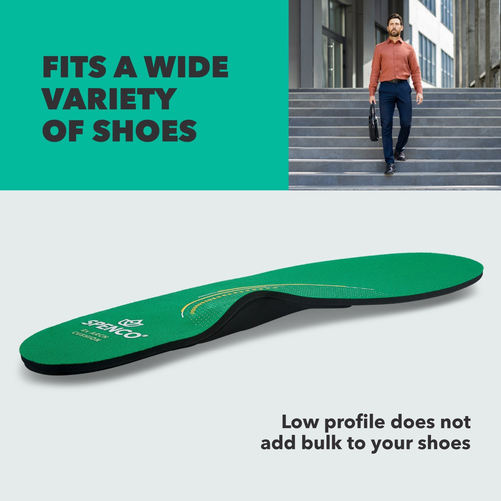 Spenco RX Arch Cushion Insole - Lifestyle - Feature Detail - 6