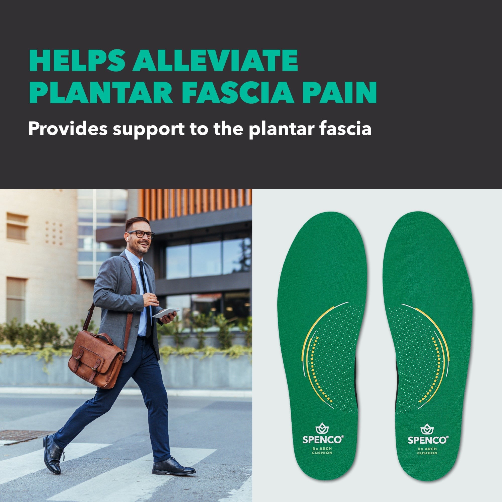 Spenco RX Arch Cushion Insole - Lifestyle - Feature Detail - 7