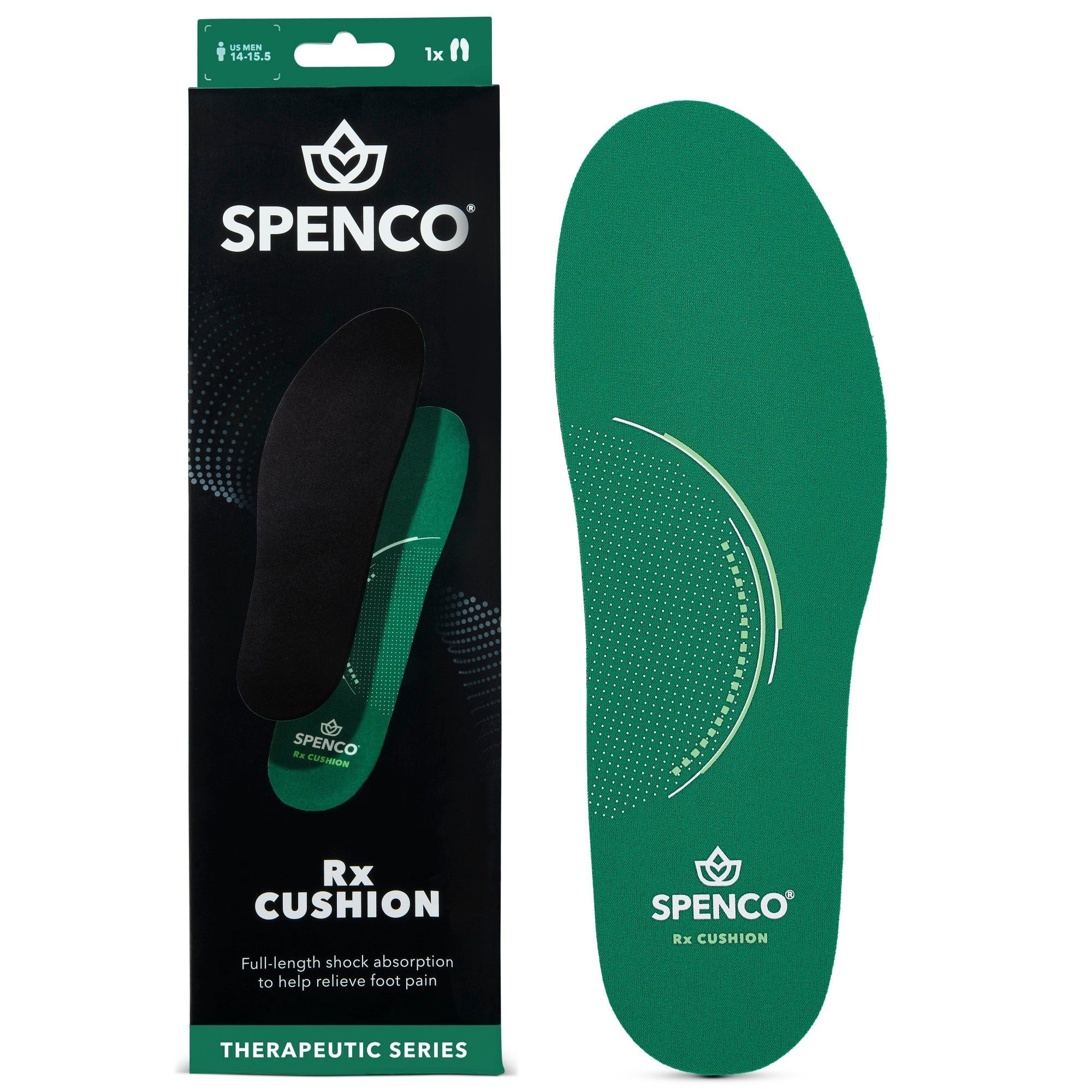 Spenco RX Cushion Insole Cushioned Orthotic Insole - Product View - 1