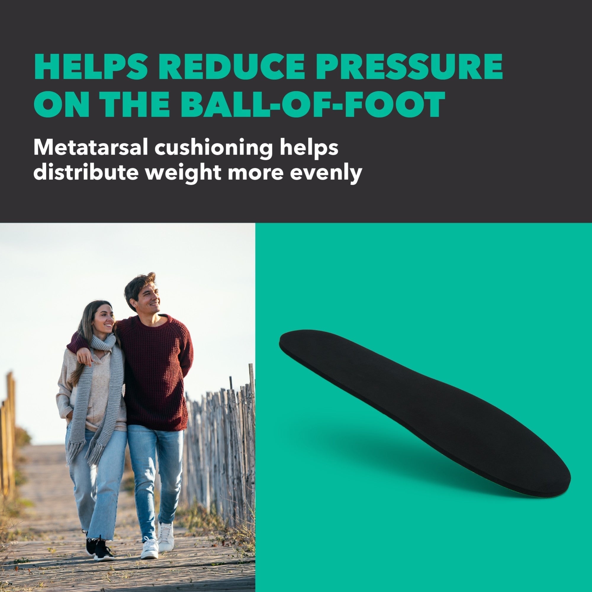 Spenco RX Cushion Insole Cushioned Orthotic Insole - Product View - 4
