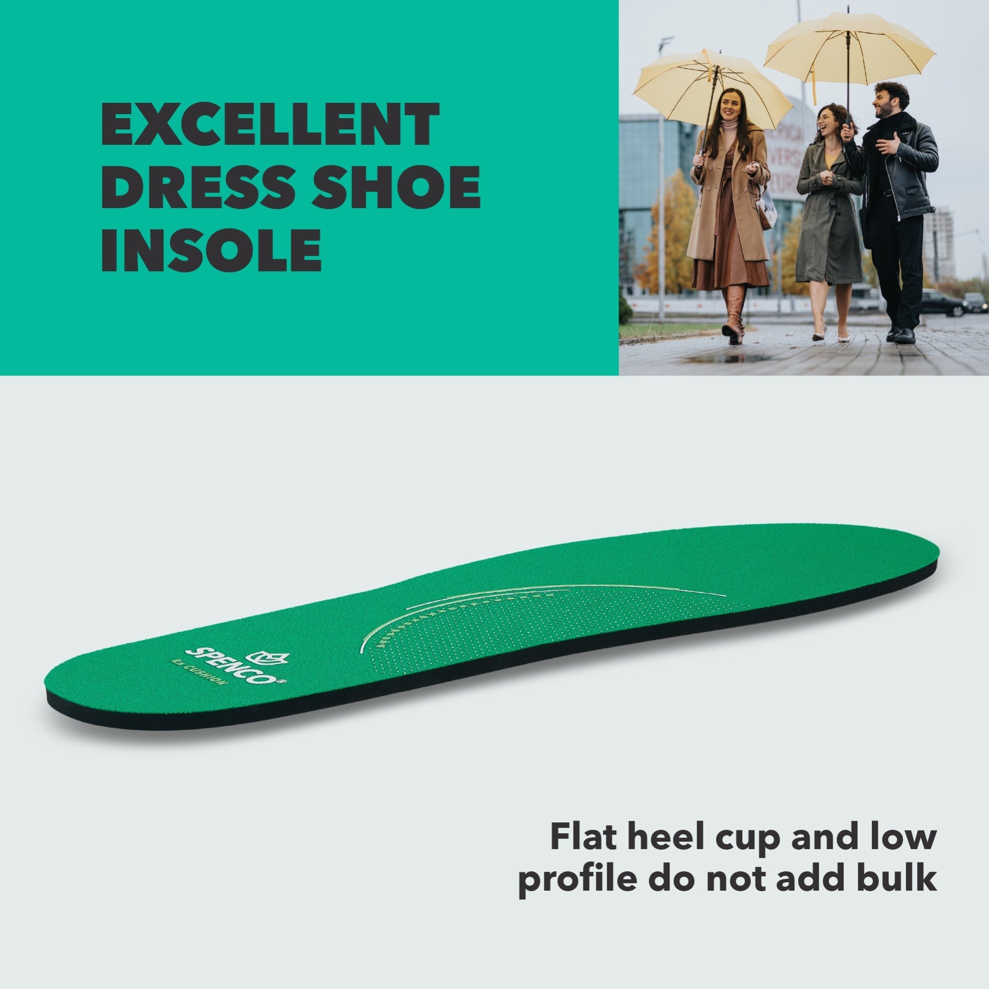 Spenco RX Cushion Insole Cushioned Orthotic Insole - Product View - 7