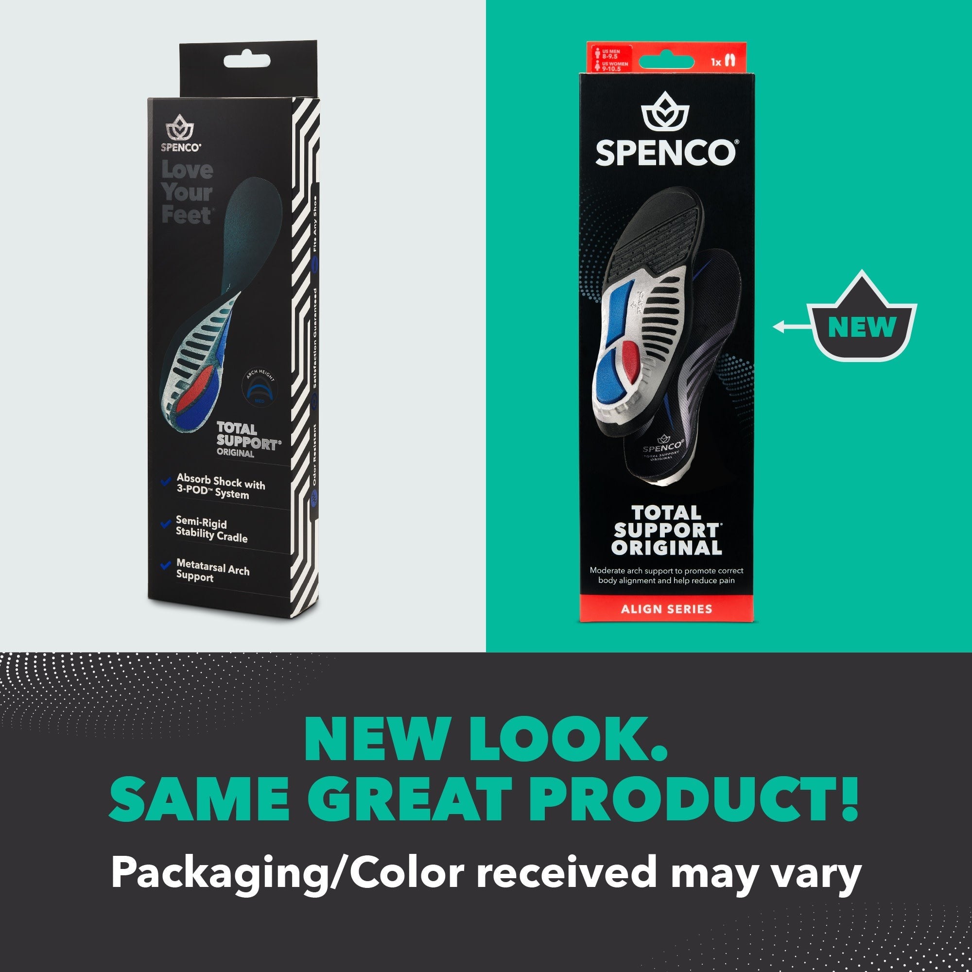 Spenco Total Support Original Insole - Product View - 2