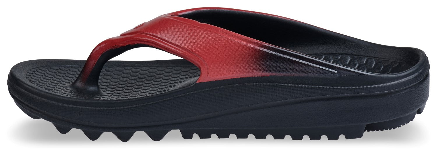 Spenco Fusion 2 Fade - Women's Recovery Sandal - Red - In-Step
