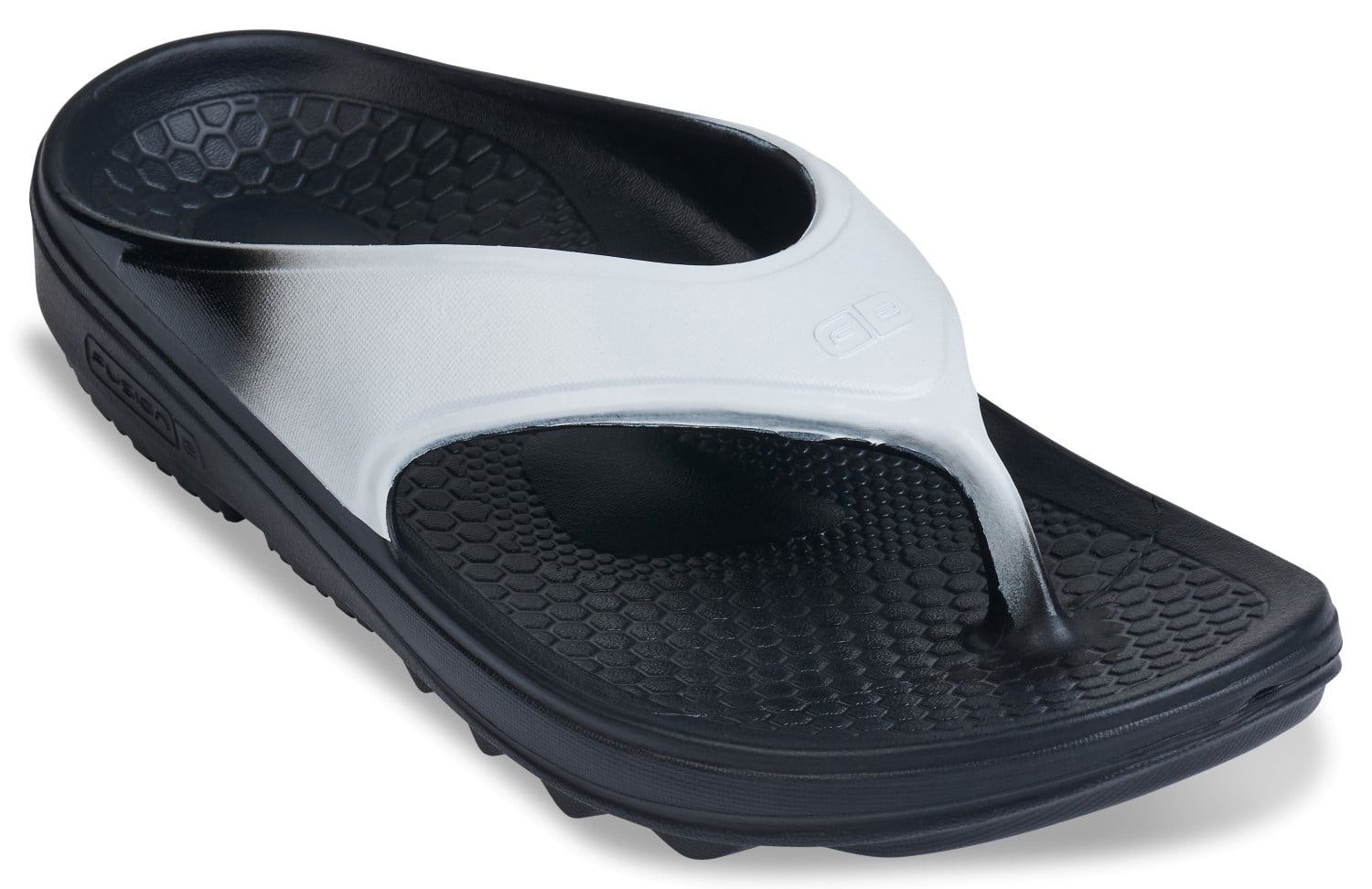 Spenco Fusion 2 Fade - Women's Recovery Sandal - White - Profile