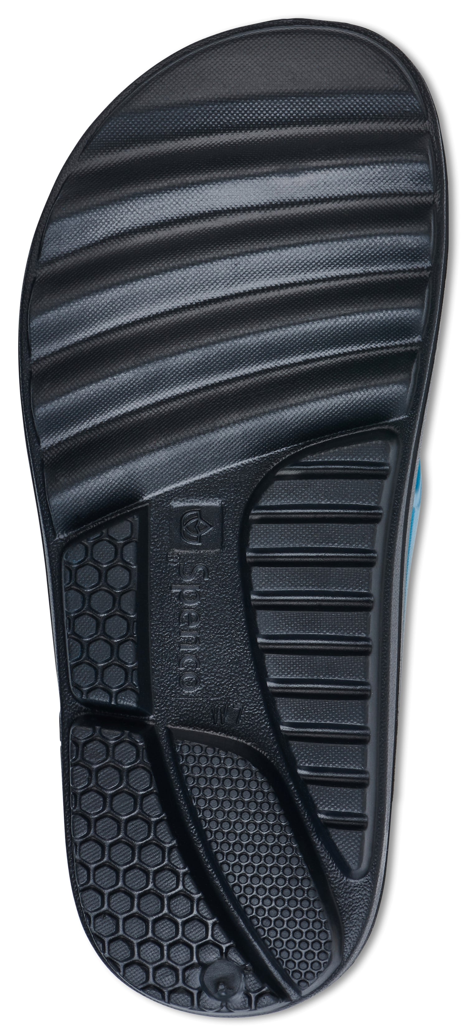 Spenco Fusion 2 Fade - Women's Recovery Sandal - Hawaiian Blue - Bottom