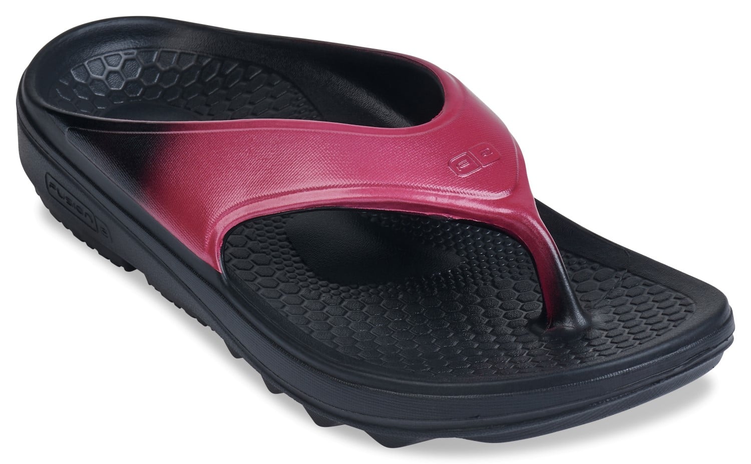 Spenco Fusion 2 Fade - Women's Recovery Sandal - Magenta - Profile