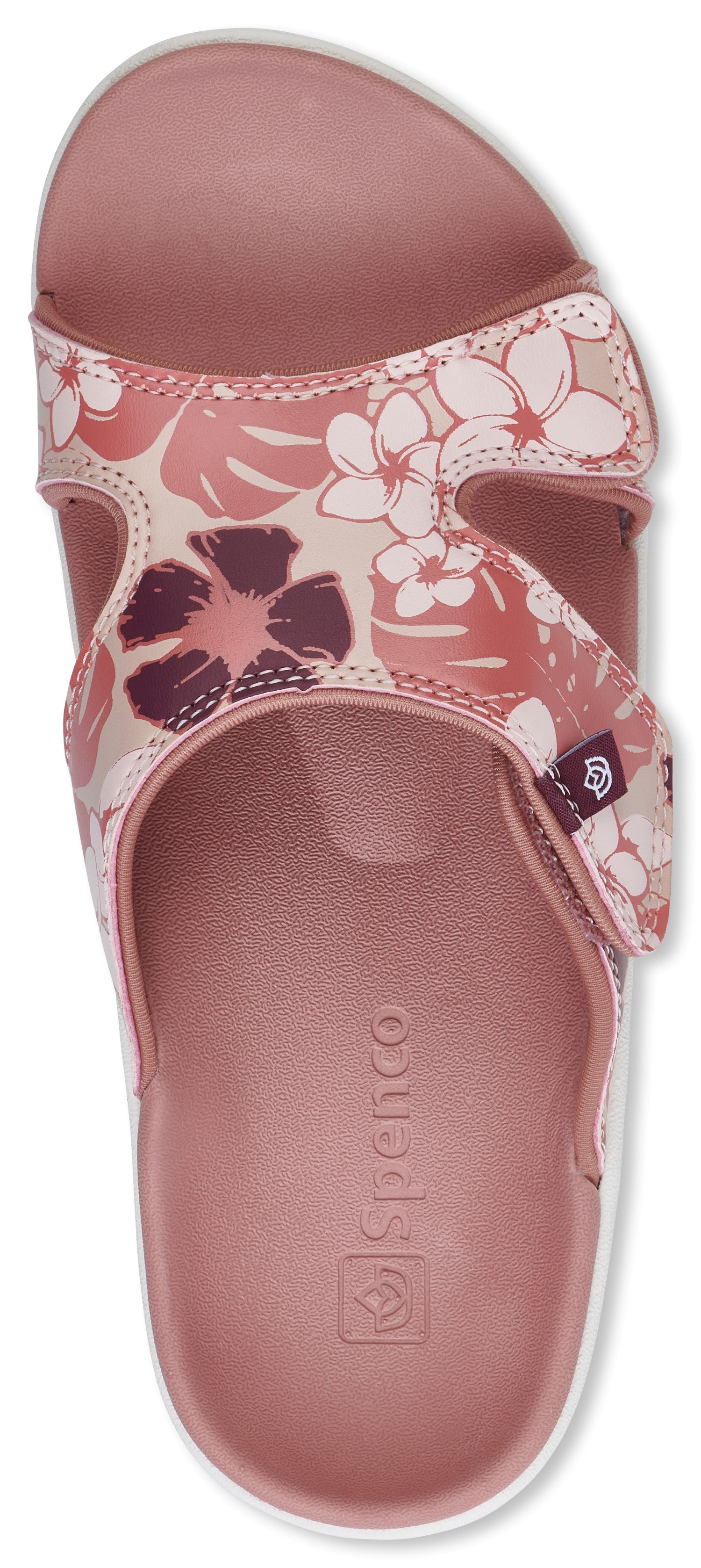 Spenco Kholo 2 Luau Women's Slide Sandal - Cameo Brown - Top