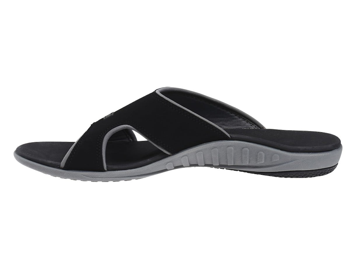 Spenco Kholo Men's Orthotic Slide Sandals - Carbon / Pewter