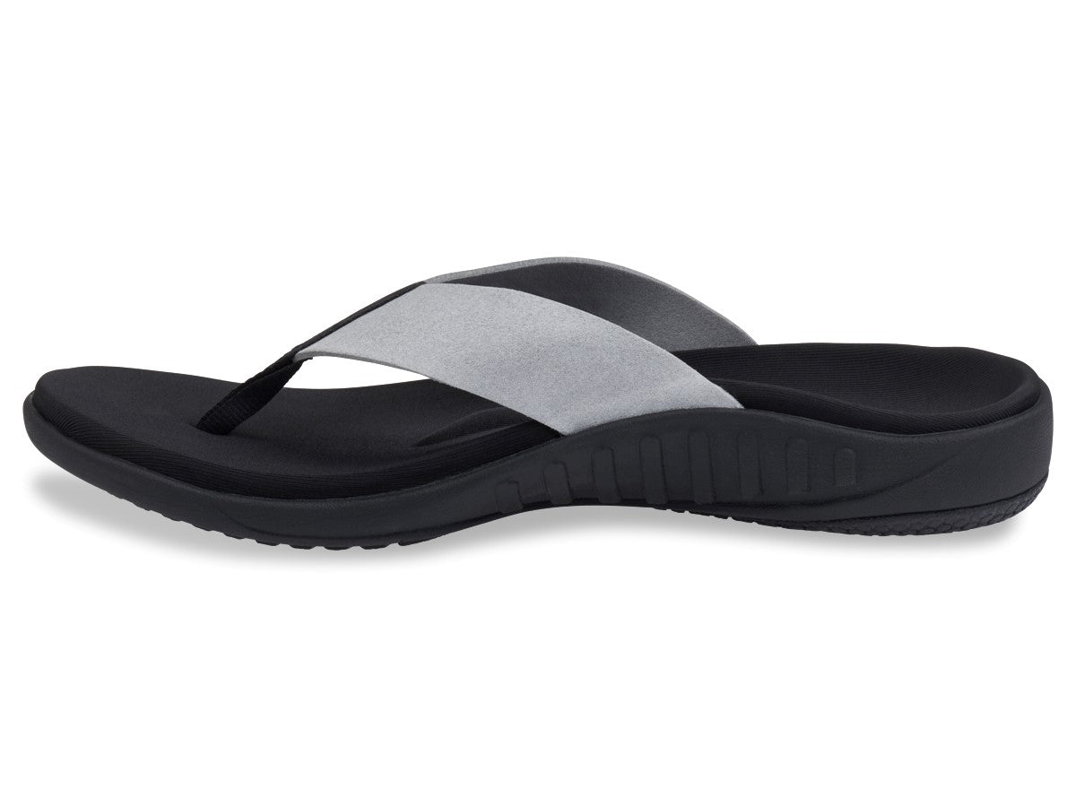 Spenco Pure Women's Recovery Sandal - Ash - In-Step