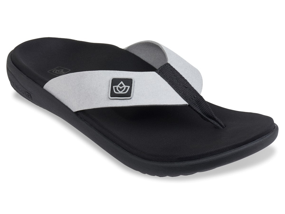 Spenco Pure Women's Recovery Sandal - Ash - Profile