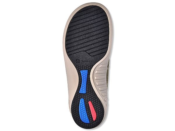 Spenco Siesta - Women's Slide - Canvas - Olive - Bottom