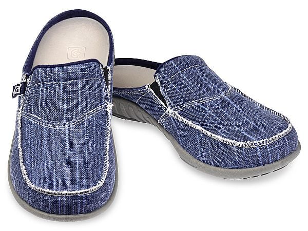 Spenco Siesta - Women's Slide - Canvas - Navy - Pair