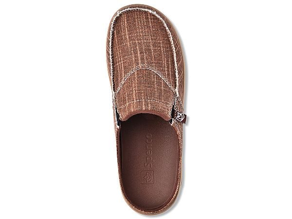 Spenco Siesta - Women's Slide - Canvas - Warm Brown - Top