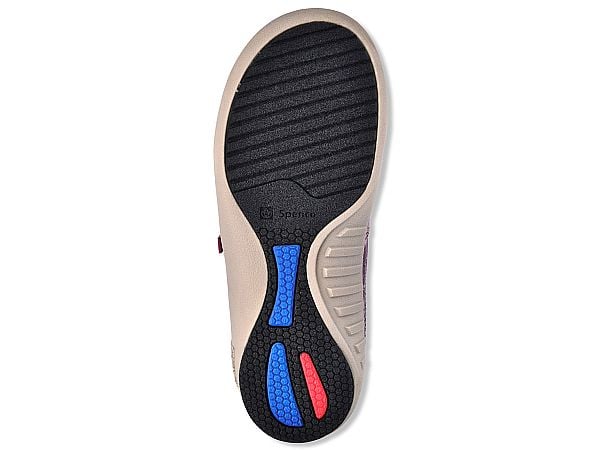 Spenco Siesta - Women's Slide - Canvas - Wine - Bottom