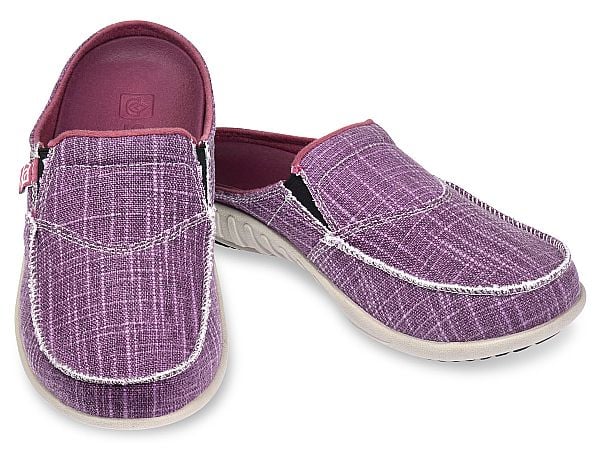Spenco Siesta - Women's Slide - Canvas - Wine - Pair