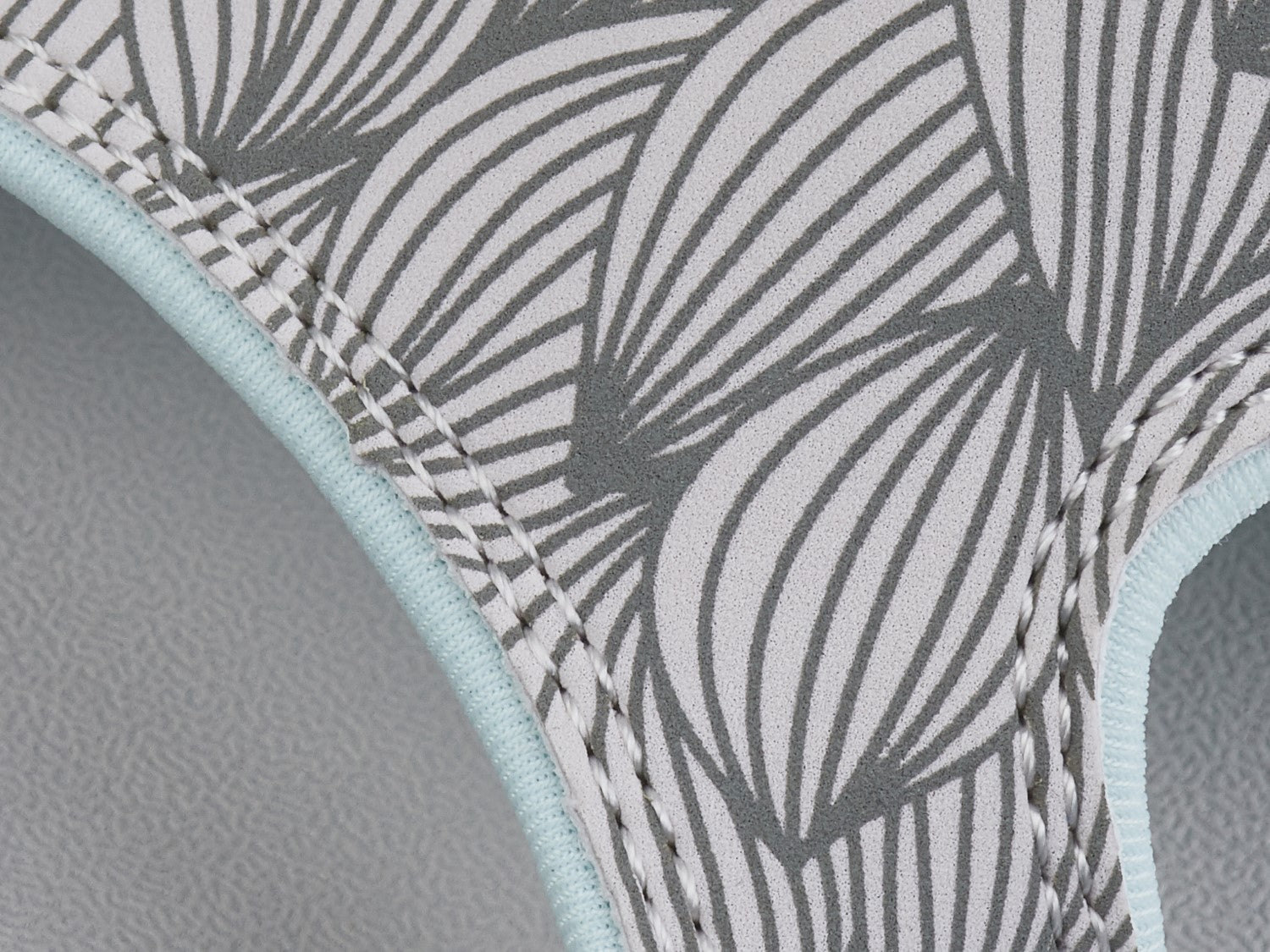 Spenco Wave Slide Women's Supportive Sandal - Grey - Detail