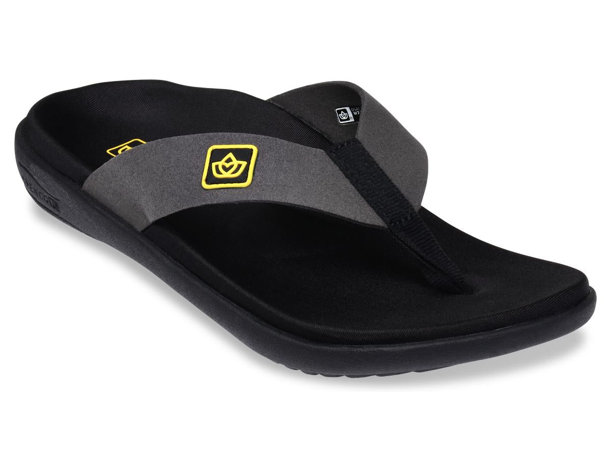 Spenco Pure Women's Recovery Sandal - Black - Profile main