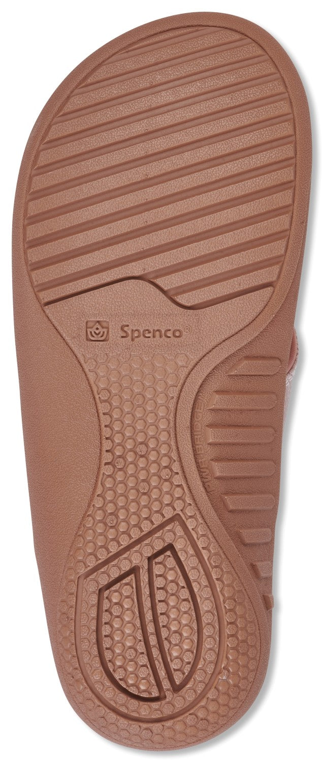 Spenco Yumi 2 Croco Women's Orthotic Sandal - Mauve - Bottom
