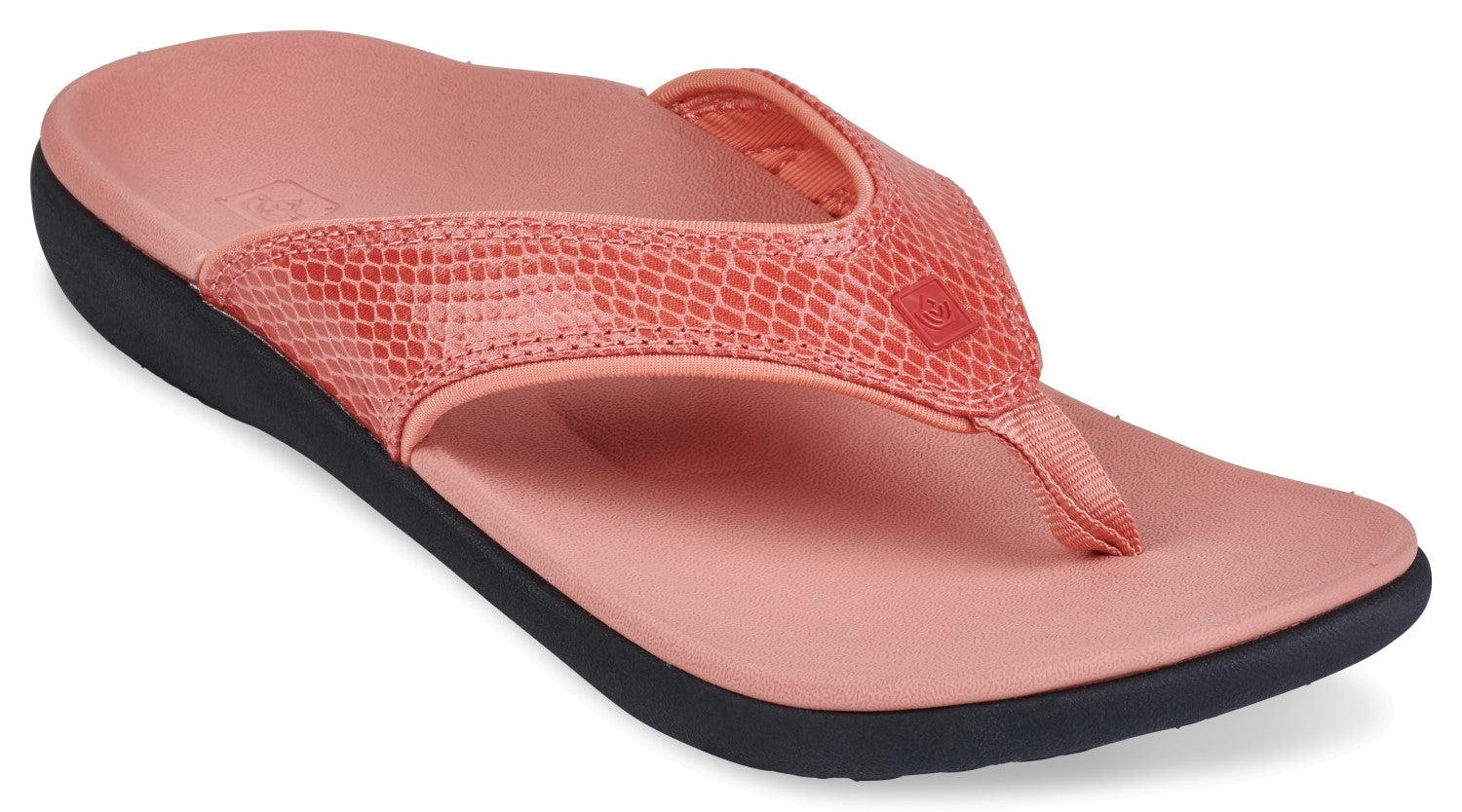 Spenco Yumi 2 Snake Women's Orthotic Sandal - Terra Cota - Profile main