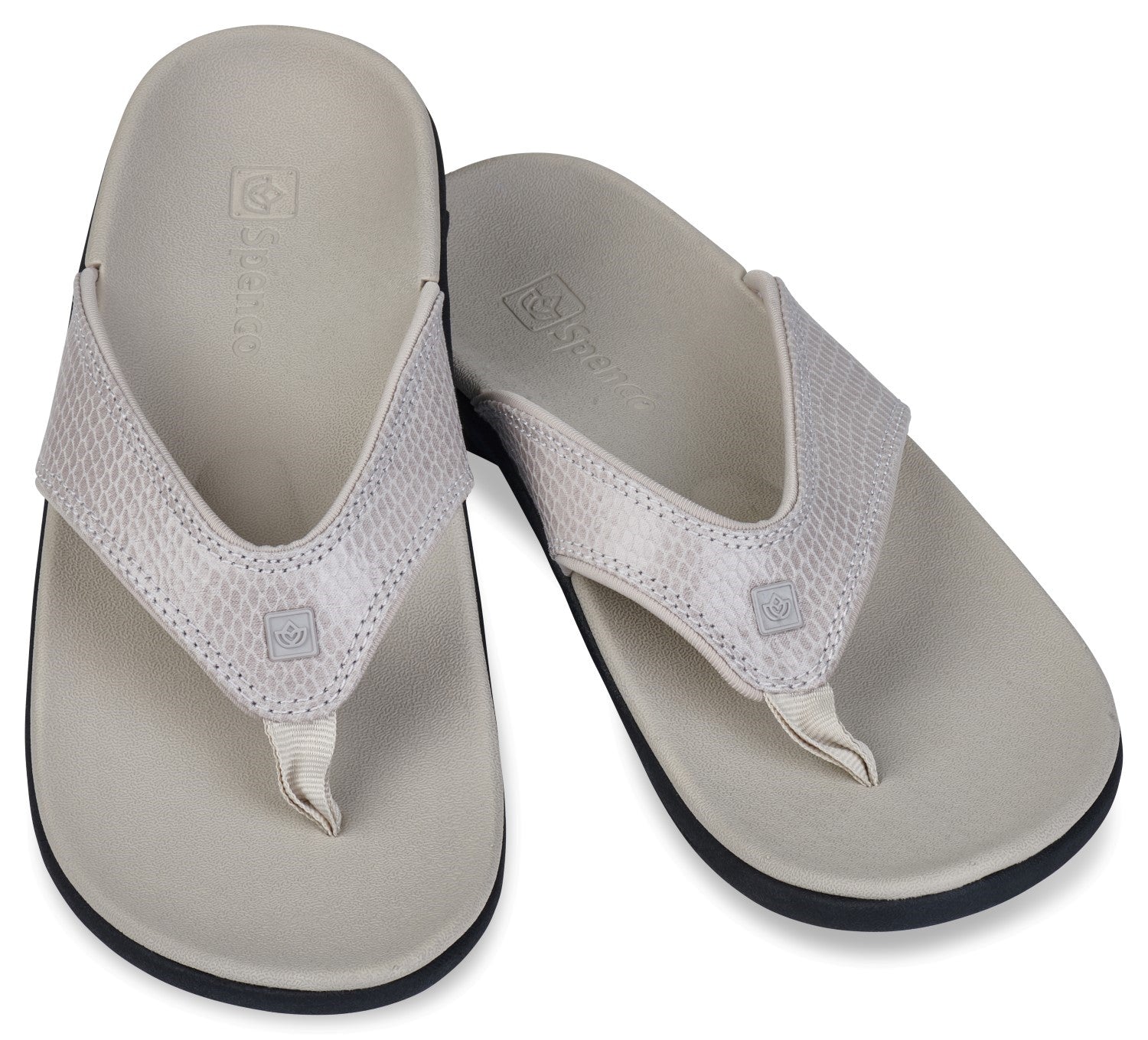 Spenco Yumi 2 Snake Women's Orthotic Sandal - Grey Moon - Pair