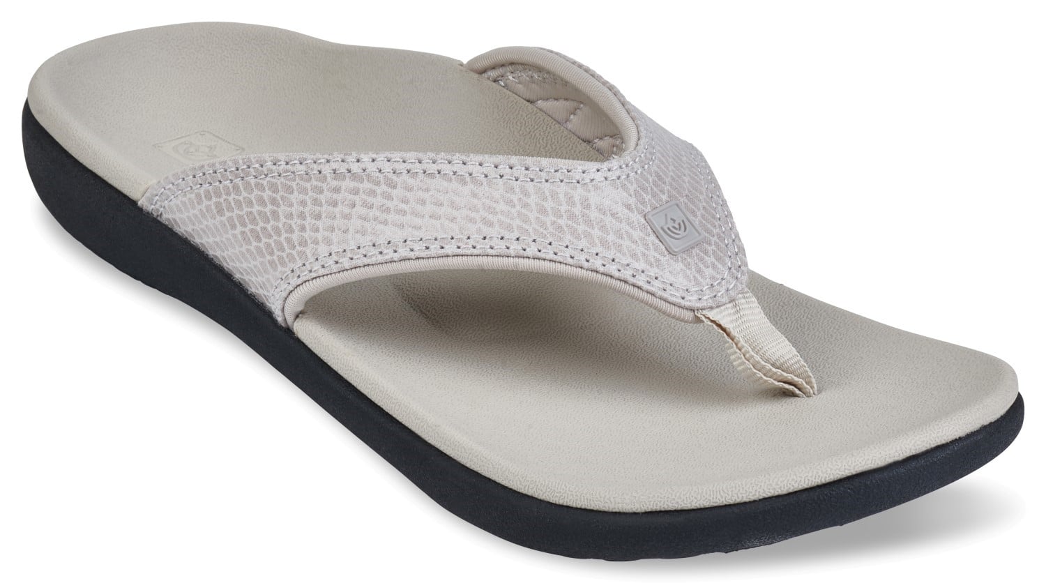 Spenco Yumi 2 Snake Women's Orthotic Sandal - Grey Moon - Profile main