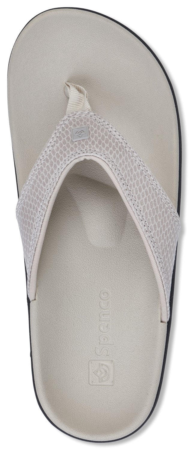 Spenco Yumi 2 Snake Women's Orthotic Sandal - Grey Moon - Top