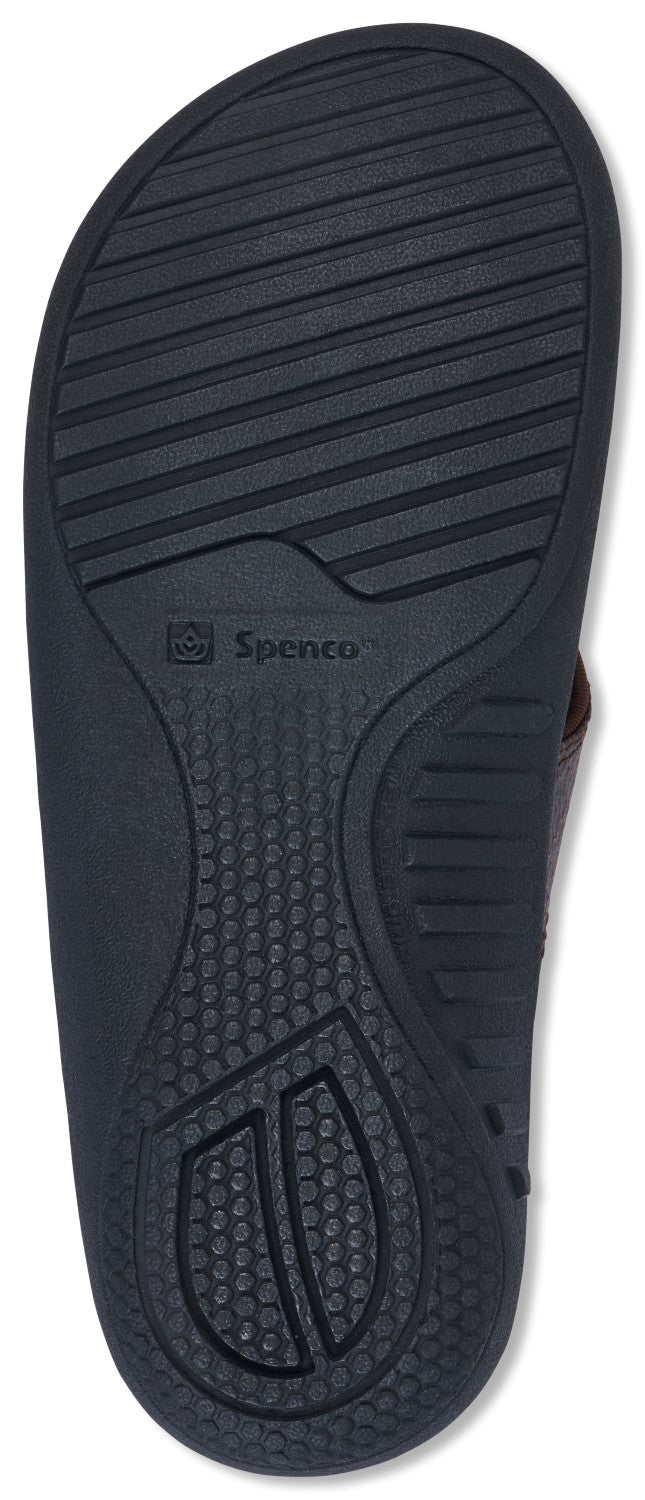 Spenco Yumi 2 Snake Women's Orthotic Sandal - Brown - Bottom