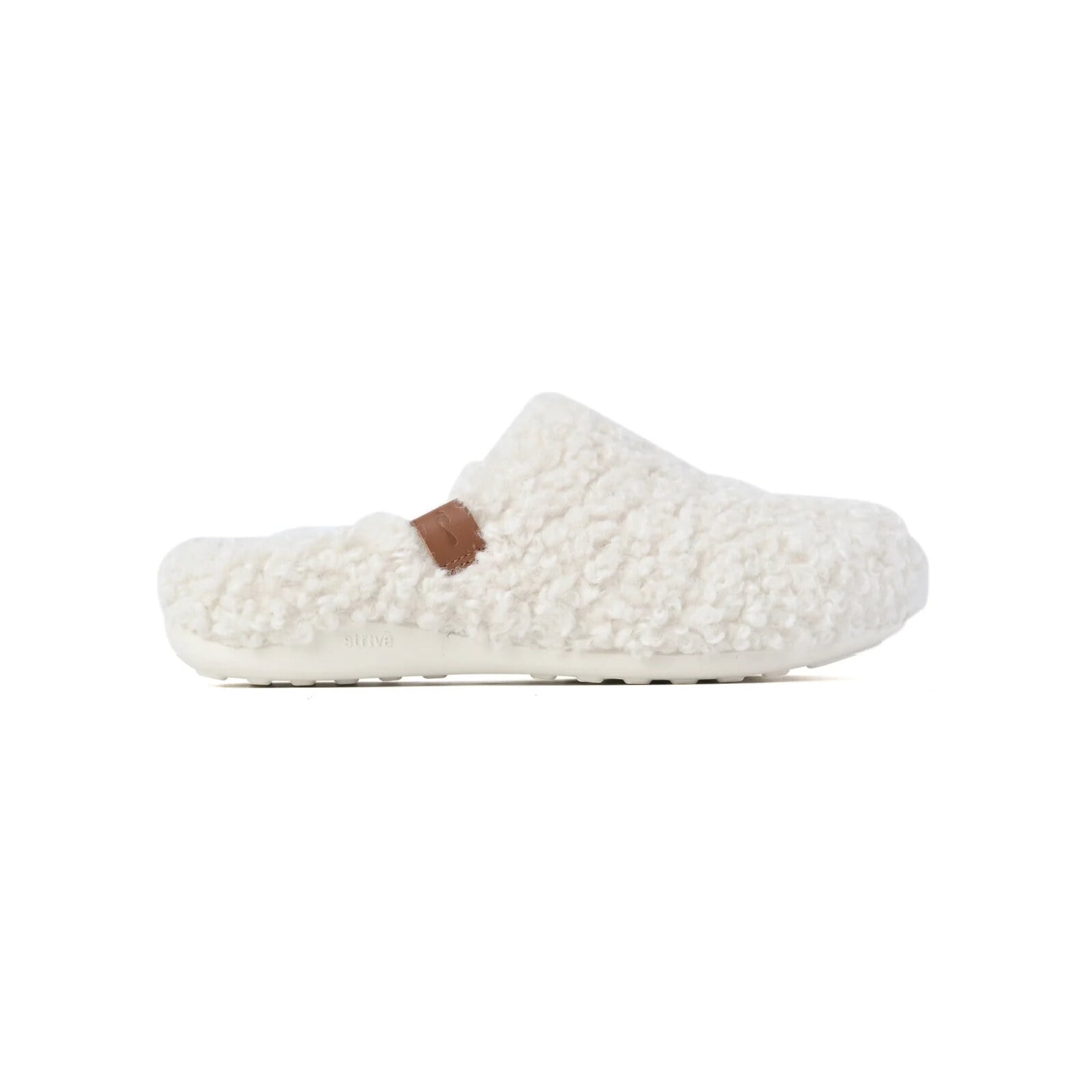 Strive Women's Copenhagen Curly Slippers - Marshmallow