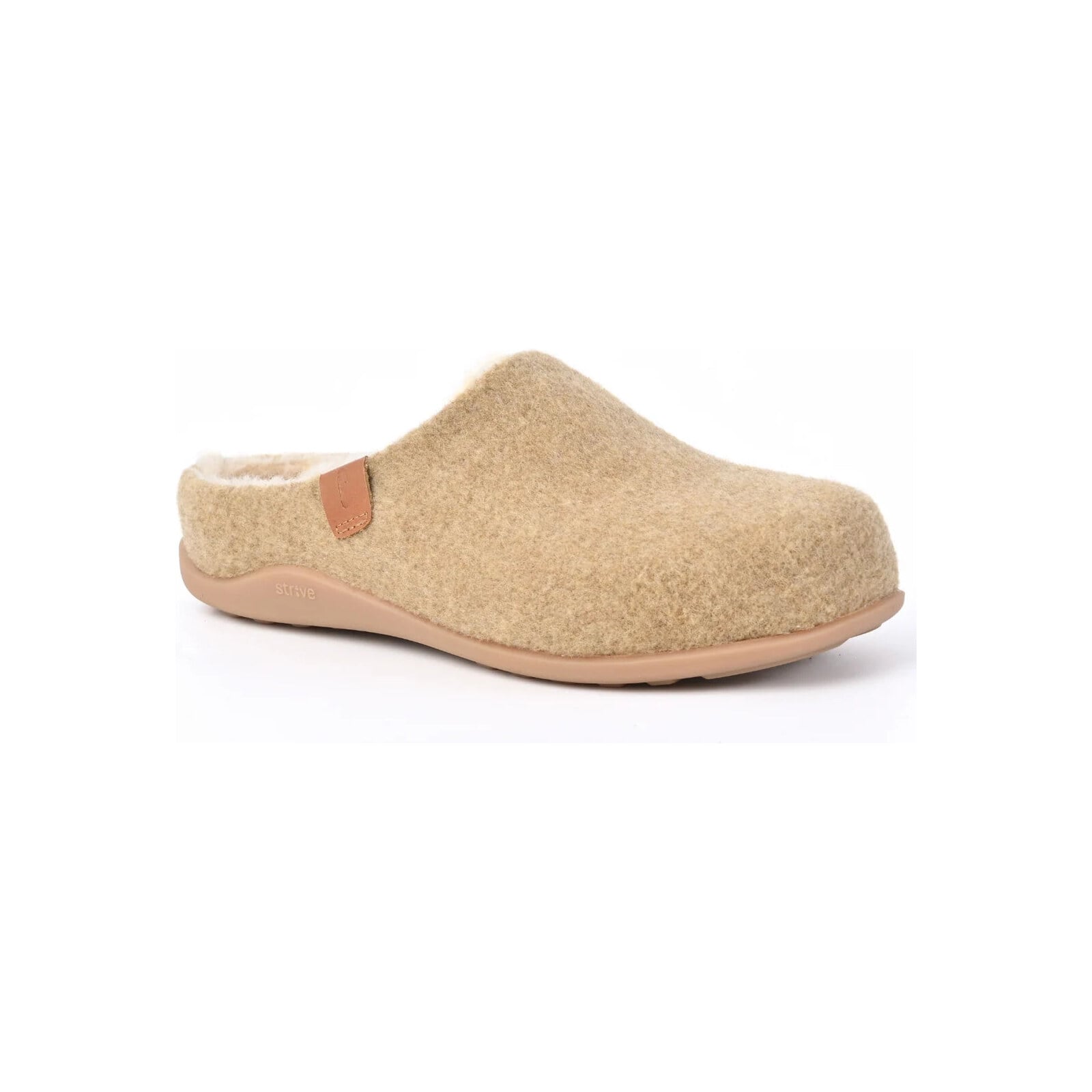 Strive Women's Copenhagen Felt Slippers - Sand