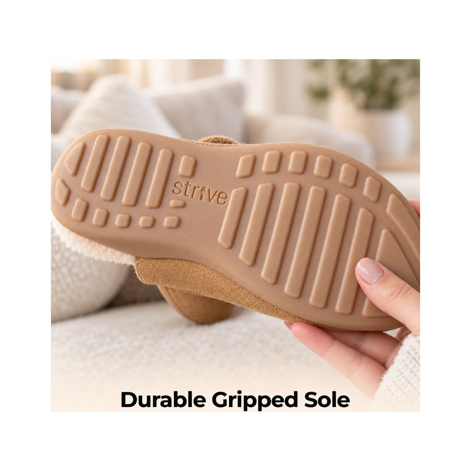 Strive Women's Oslo II Slippers - Iced Coffee