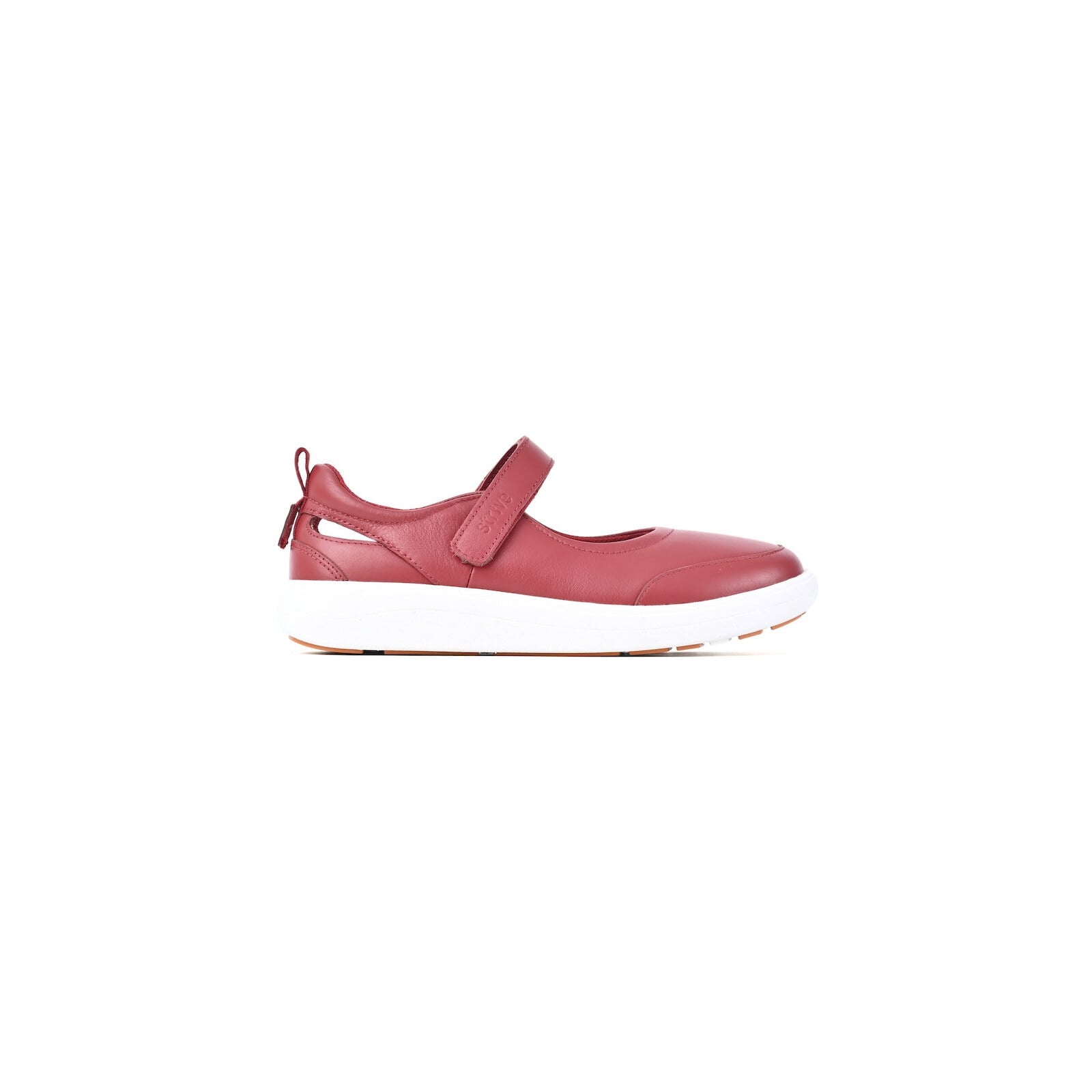 Strive Skip Women's Supportive Mary Jane Pump - All Coral - Lateral