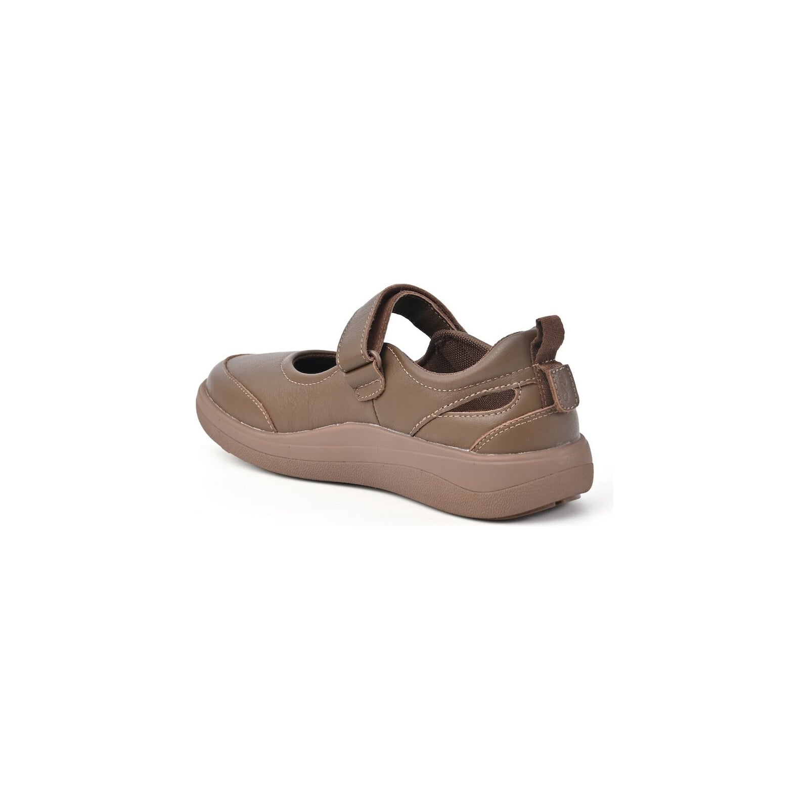 Strive Skip Women's Supportive Mary Jane Pump - Tan - Rear