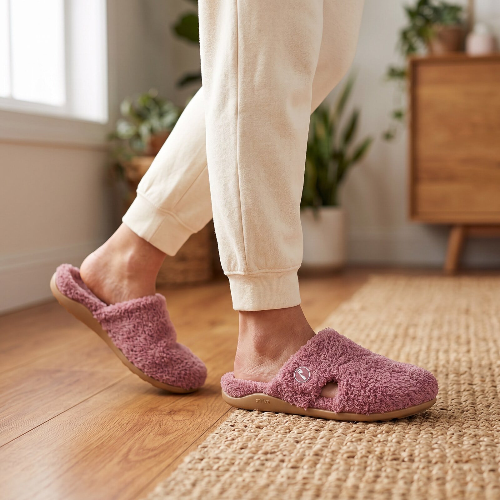 Strive Women's Zara II Slippers - Heather - Lifestyle