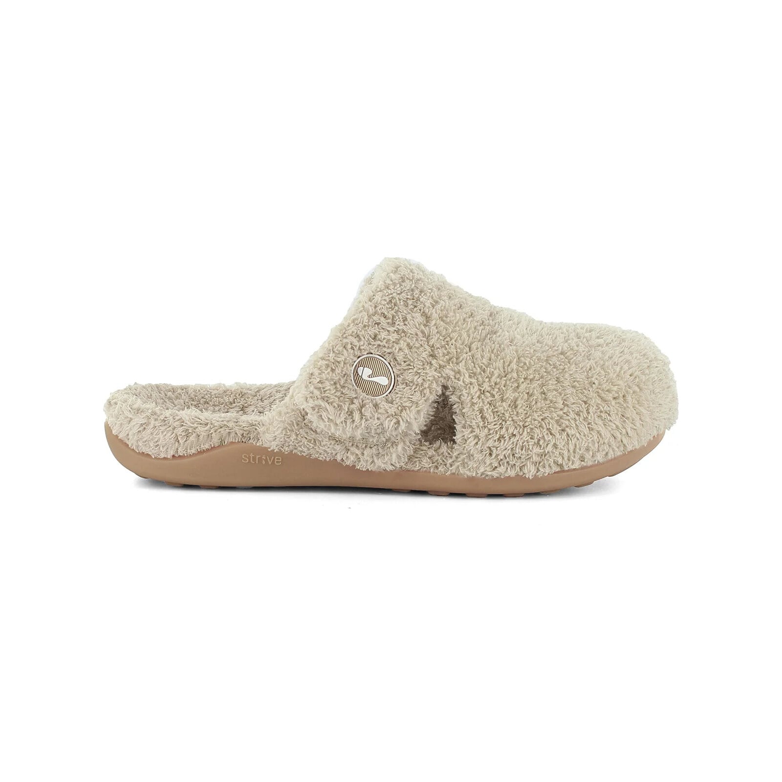 Strive Women's Zara II Slippers - Nude - Lateral