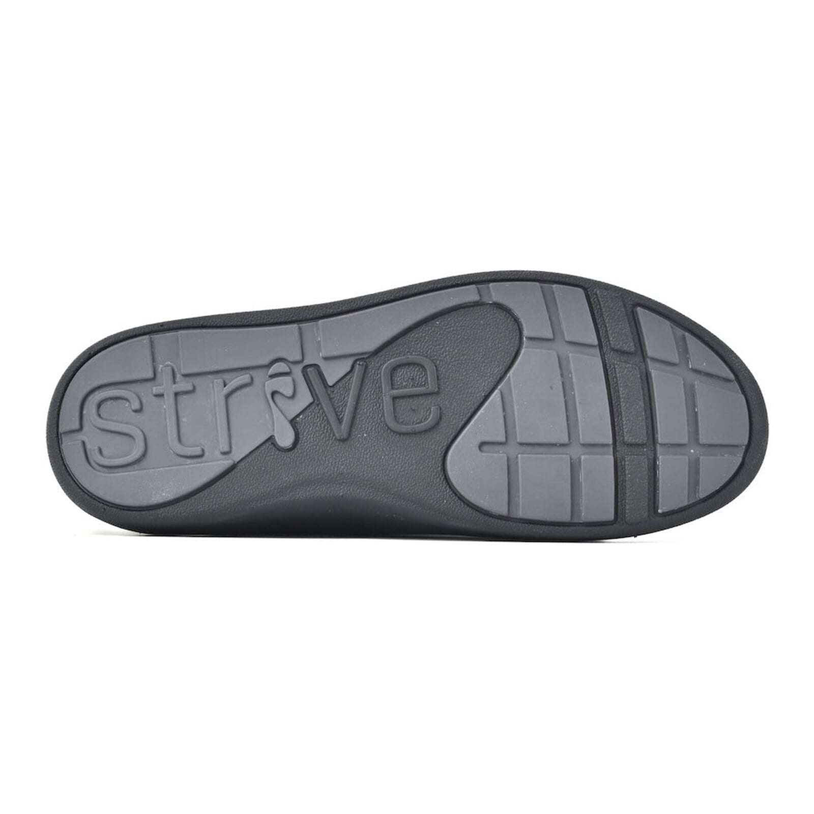 Strive Skip Women's Supportive Mary Jane Pump - Black/Black - Outsole