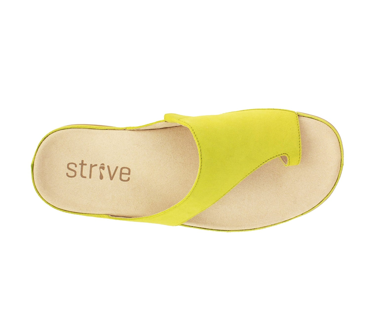 Strive Capri II - Women's Comfort Sandal with Arch Support - Anise - Overhead