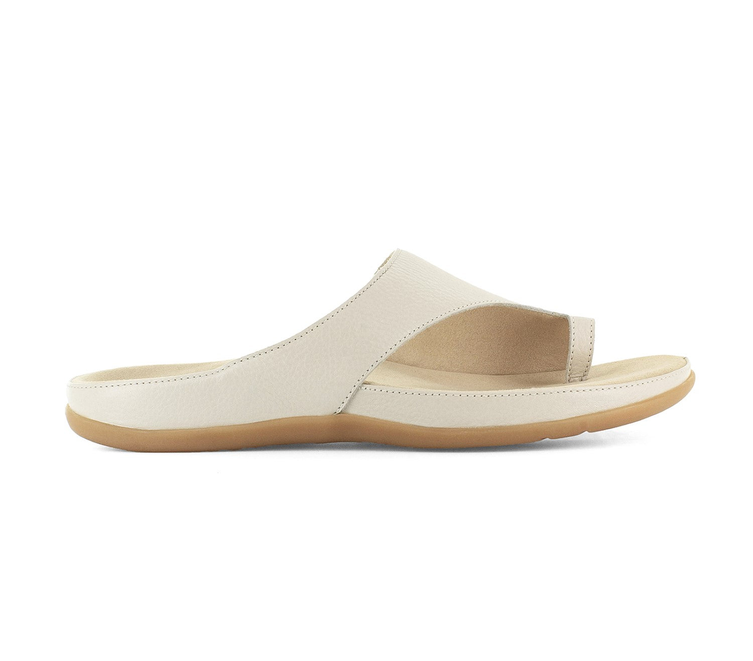 Strive Capri II - Women's Comfort Sandal with Arch Support - Latte - Side