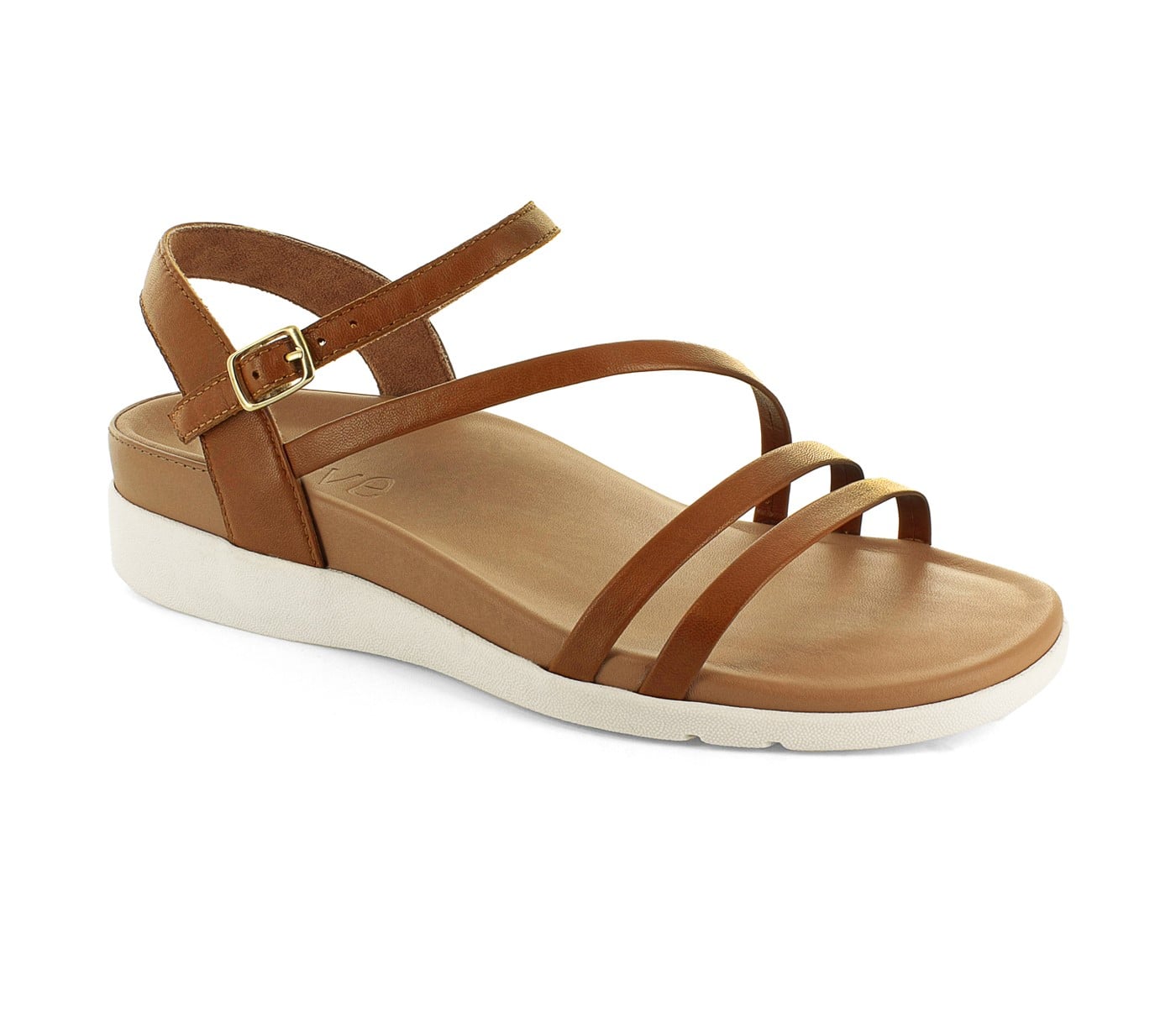 Strive Anguila - Women\'s Casual / Dress Sandal with Support - Tan - Angle
