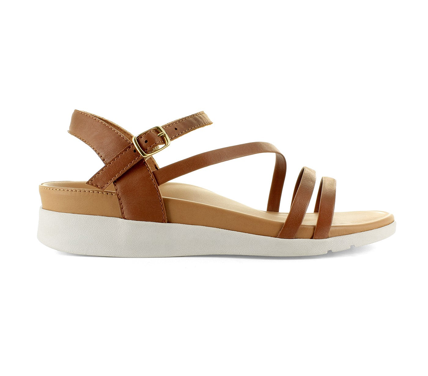 Strive Anguila - Women\'s Casual / Dress Sandal with Support - Tan - Side